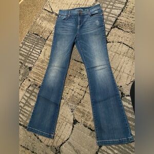 INC International Concepts Blue Flare Jeans